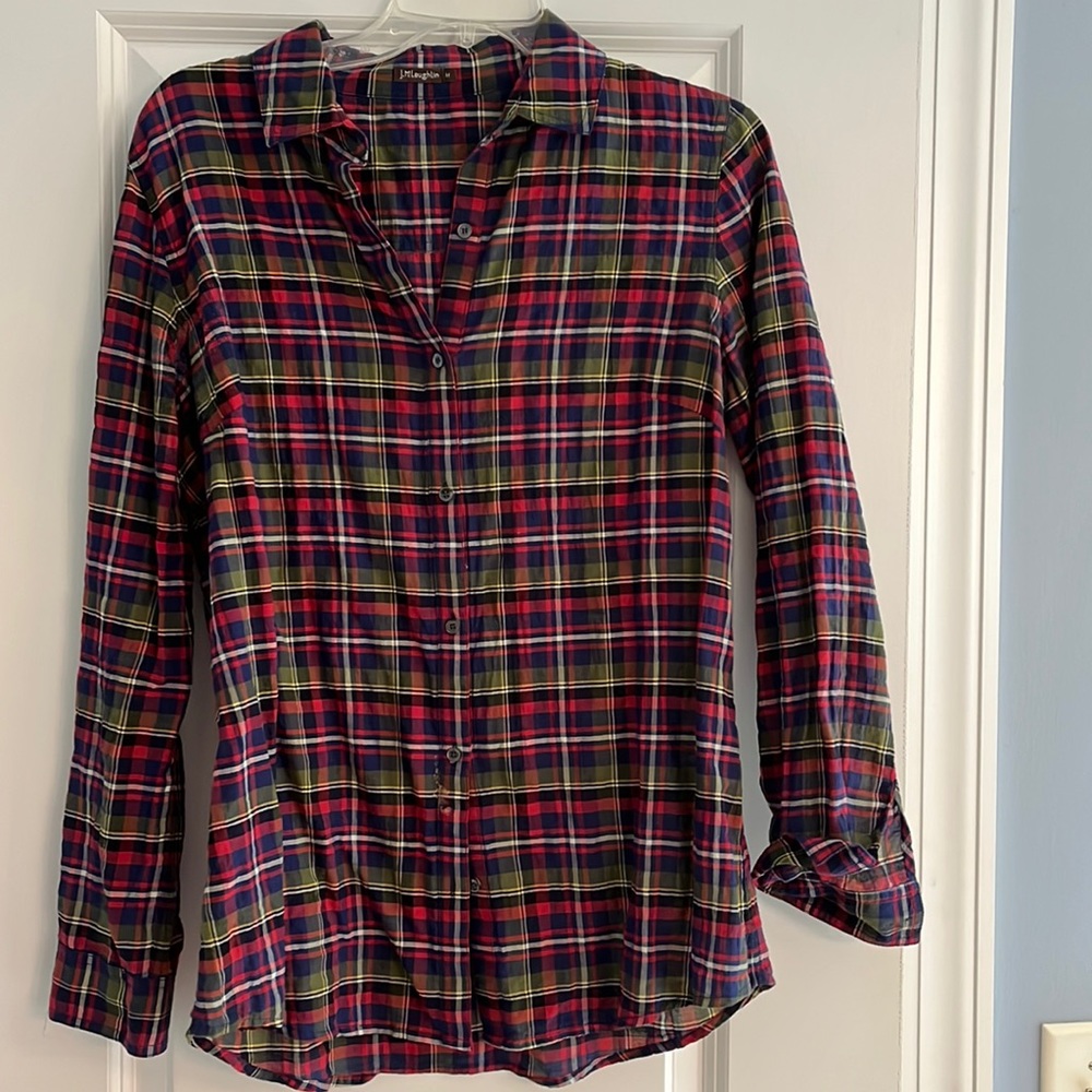 J McLaughlin size medium button down